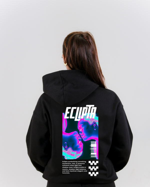 Hoodie Eclipta Black
